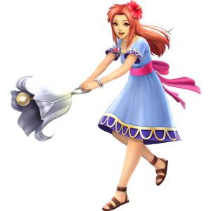 Artwork of Marin from Hyrule Warriors
