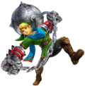 Link with the Gauntlets
