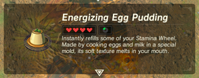 Energizing Egg Pudding