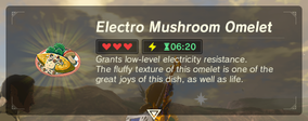 Electro Mushroom Omelet