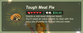 Tough Meat Pie