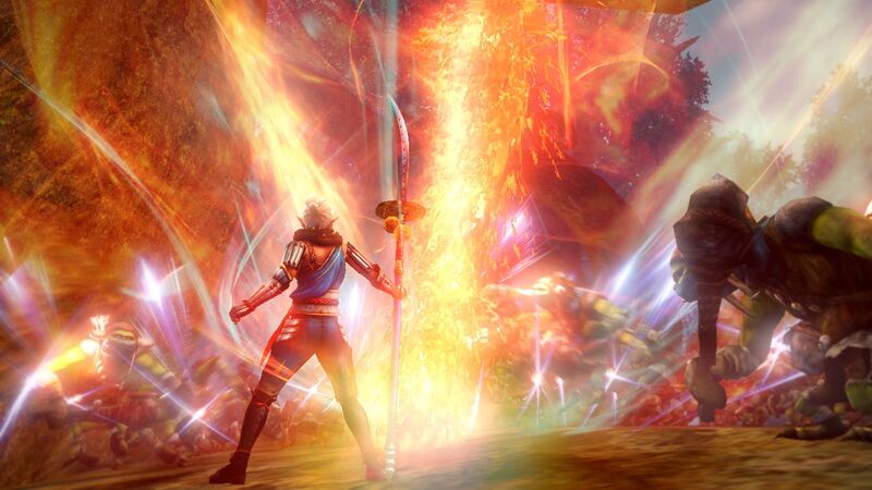 File:Hyrule Warriors Screenshot Impa Naginata Fire.jpg