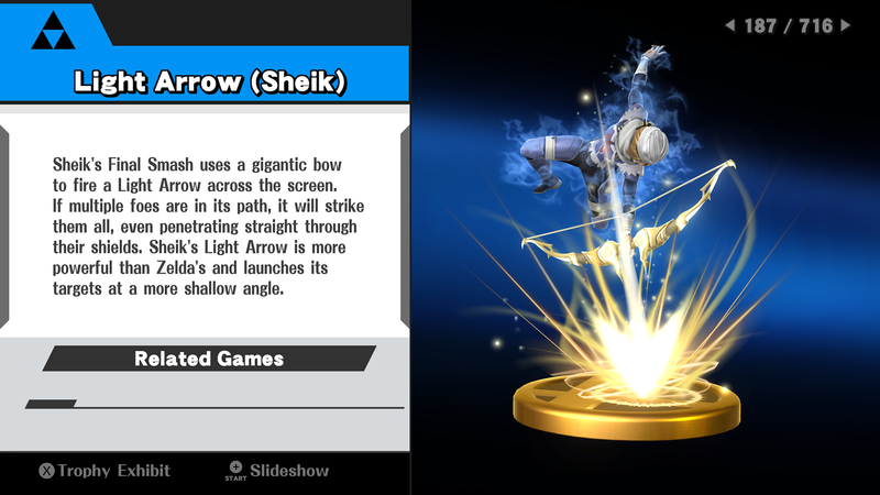 File:Light Arrow (Sheik) - SSBWiiU Trophy with EU-AUS text.png