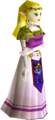 N64 model of Adult Zelda, as she appears in Ocarina of Time.