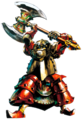 Red Iron Knuckle (Nabooru) artwork from Ocarina of Time