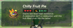 Chilly Fruit Pie