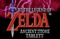 English logo for BS Zelda The Legend of Zelda: Ancient Stone Tablets