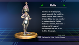 Ralis trophy with text from Super Smash Bros. Brawl: Randomly obtained.
