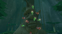 The Great Deku Tree infested by ChuChus, from The Wind Waker HD