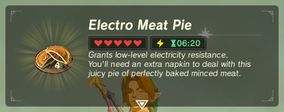 Electro Meat Pie - BotW