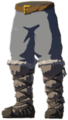 Archaic Warm Greaves (Gray) - TotK icon.png
