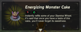 Energizing Monster Cake