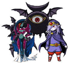 Veran and both Vaati's human and monster forms
