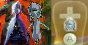 The girl from the promotional artwork, the Fairy Queen, and the controller icon from the GDC 2011 trailer all look the same.