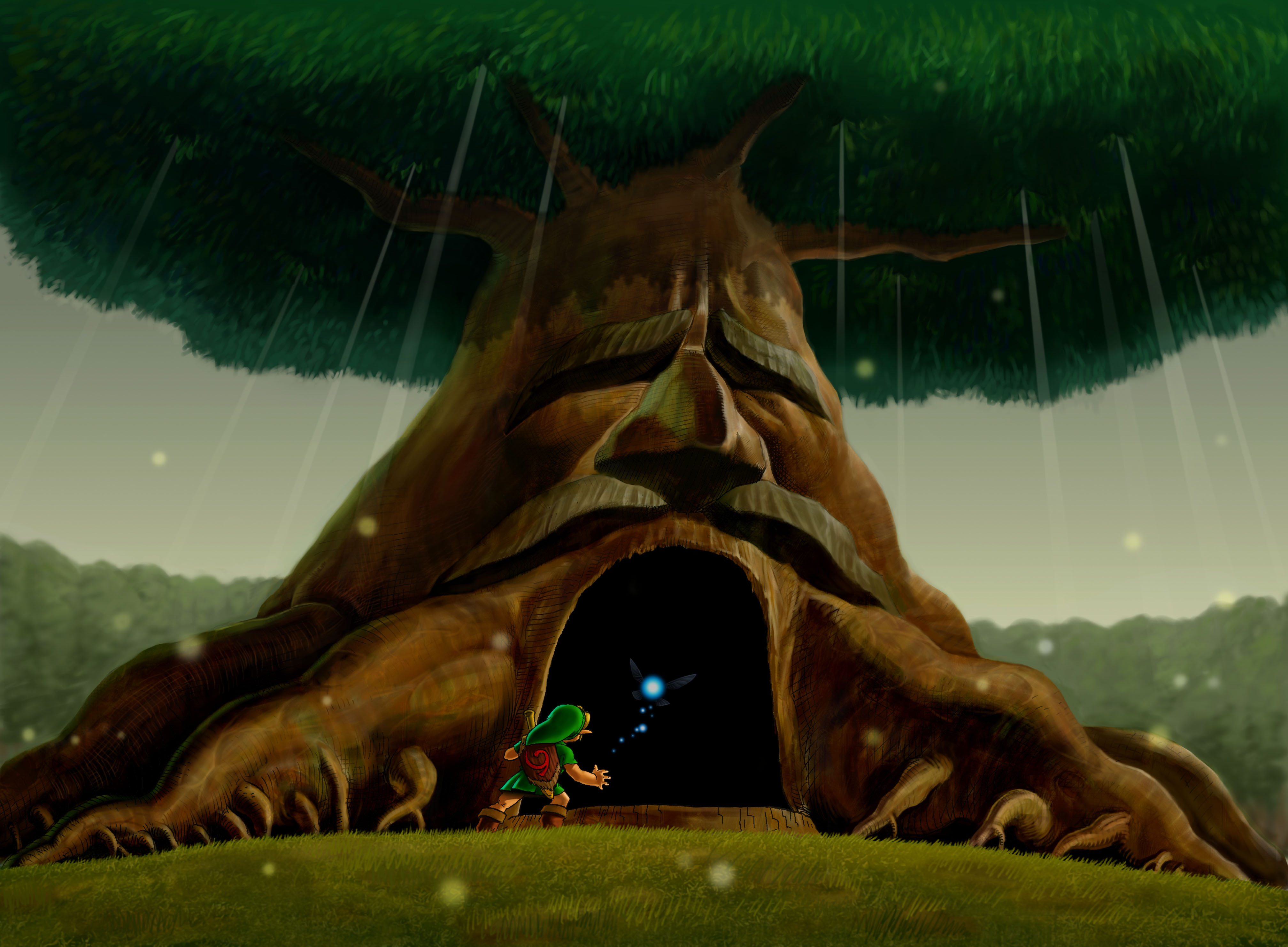 TIngle's Maps: Lost Woods (Ocarina of Time) - Zelda Universe