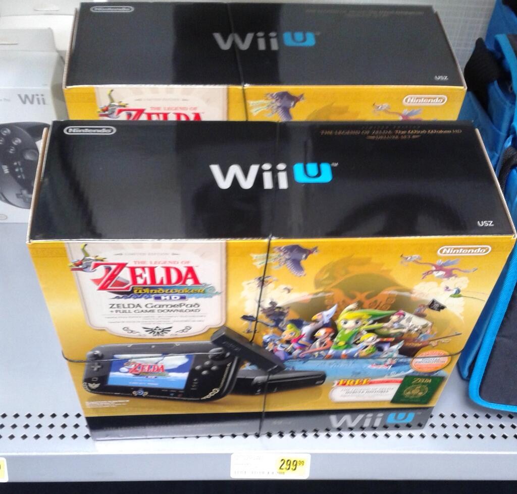 Zelda Wind Waker HD Wii U Bundle 