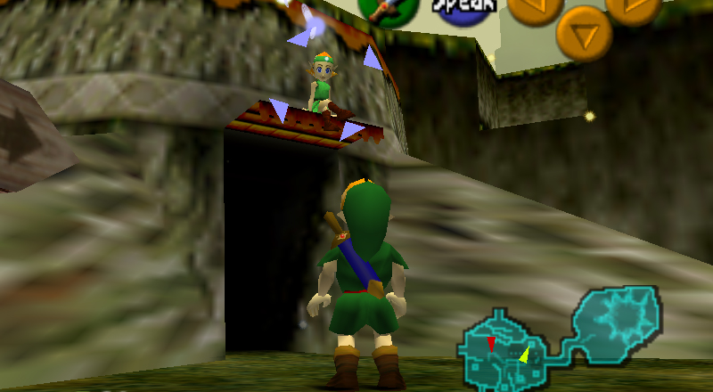 Ocarina of Time is frustrating as hell to navigate, even with Navi