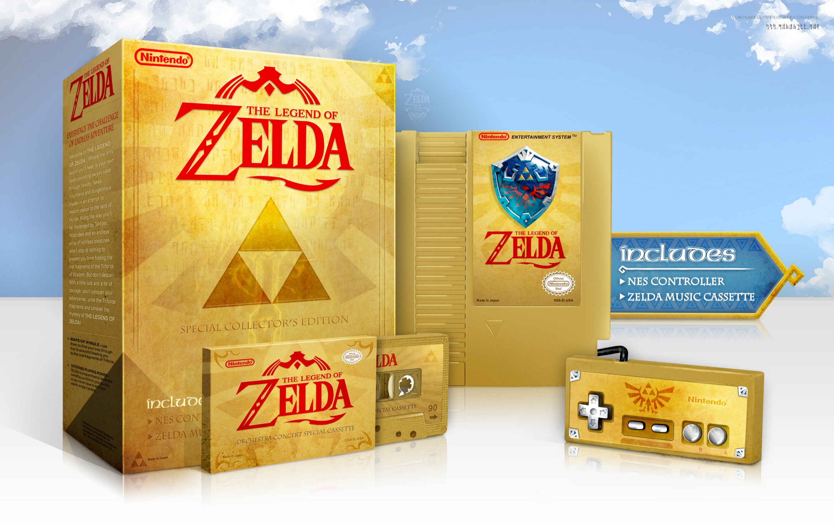 What if there was a NES Zelda Collector's Edition - Zelda Dungeon