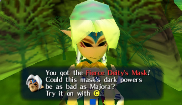 The Fierce Deity's Mask