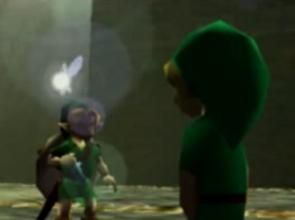 Link versus his Statue
