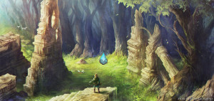 "Zelda Wii U: Forest Temple" by EternaLegend