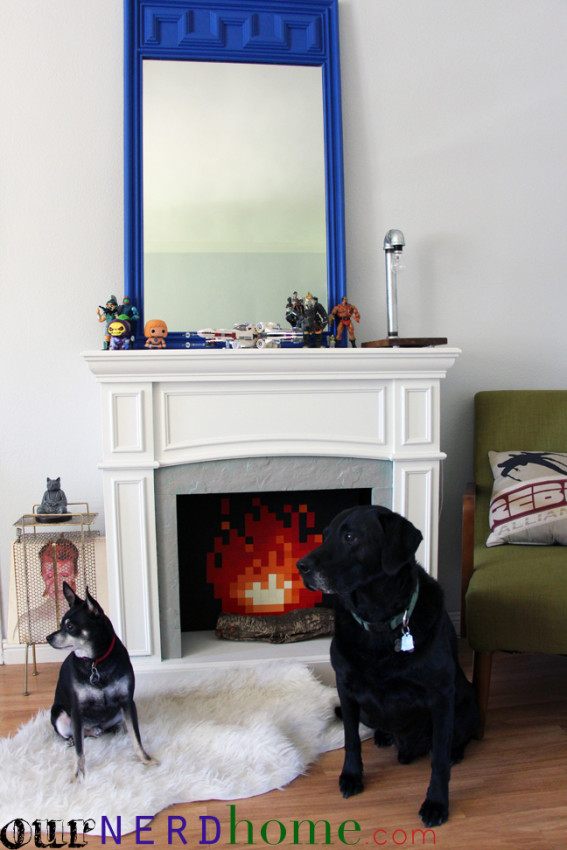 Zelda-Fireplace-with-Log-and-Dogs