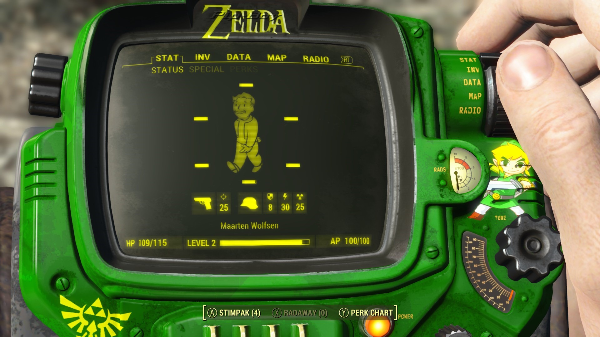 Nintendo switch fallout. Пипбой для Fallout 4. Fallout 4 Nintendo Switch. Fallout 4 белый пип бой. Экран фоллаут 4.
