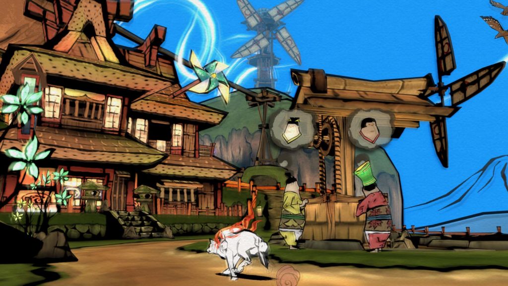 Check Out Some Of The People And Places Of Okamiden - Game Informer