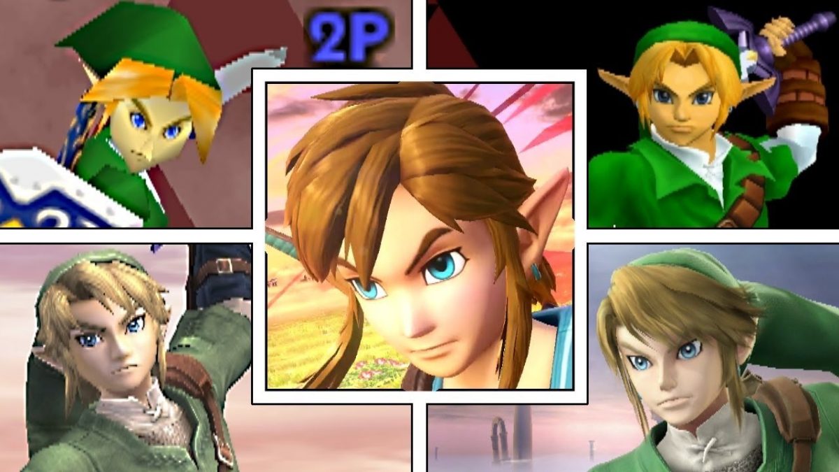 Линк Эволюция. Link Evolution. Super Smash Bros Melee Zelda Moveset. Link story