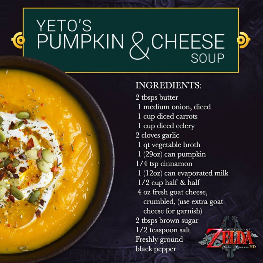 I Made Yeto's Pumpkin Soup from Twilight Princess! Here's How It Tasted -  Zelda Dungeon