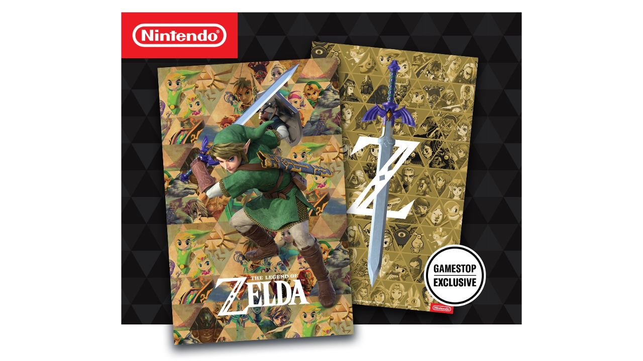 Legend of Zelda II / A Link to the Past poster promo official big Adventure  of