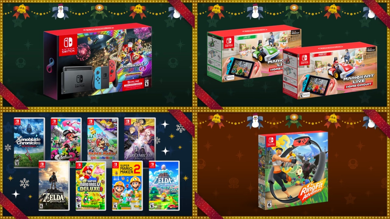 Nintendo Unveils Its 2021 Holiday Gift Guide, Breath of the Wild 