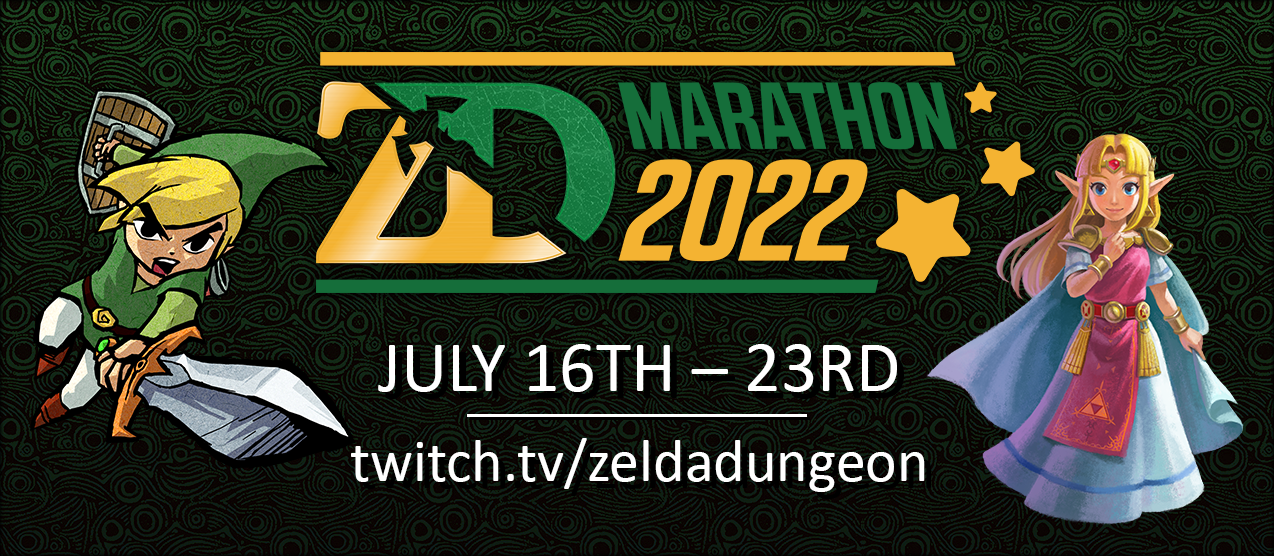 Join Zelda Dungeon July 16th Through July 23rd for the 2022 Zelda Dungeon Marathon!