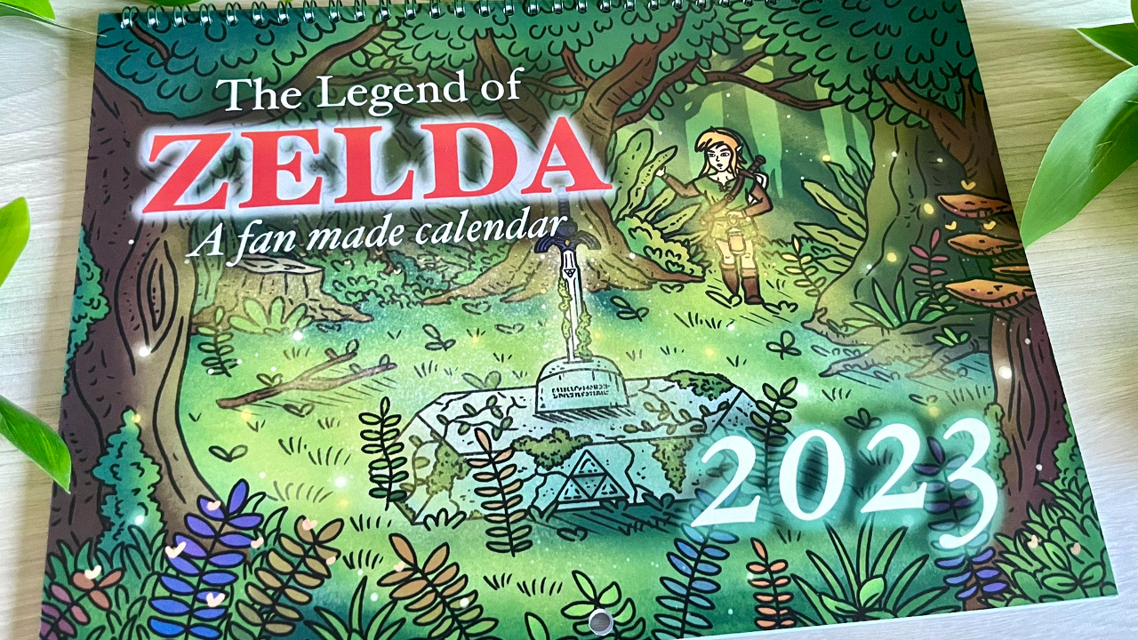 legend-of-zelda-2024-wall-calendar-book-summary-video-official-publisher-page-simon